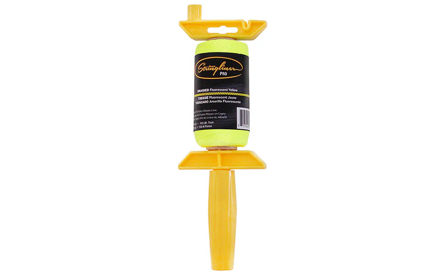 Stringliner Braided Mason Line Reel - Fluorescent Yellow