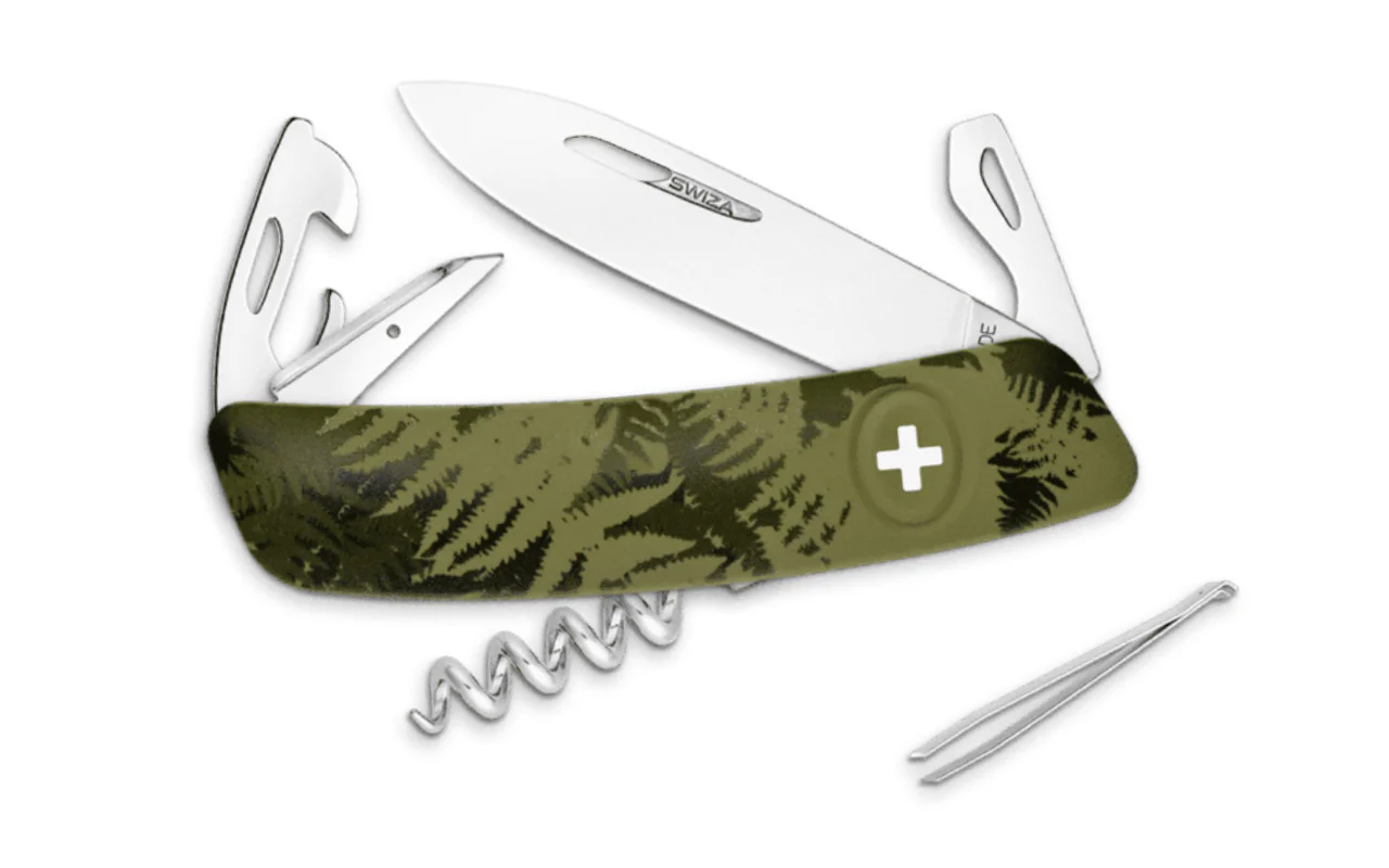 Swiza D03 Fern Green Swiss Multi-Tool Knife