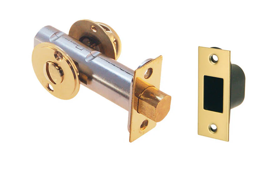 Thumbturn Deadbolt Latch With Emergency Slot Release