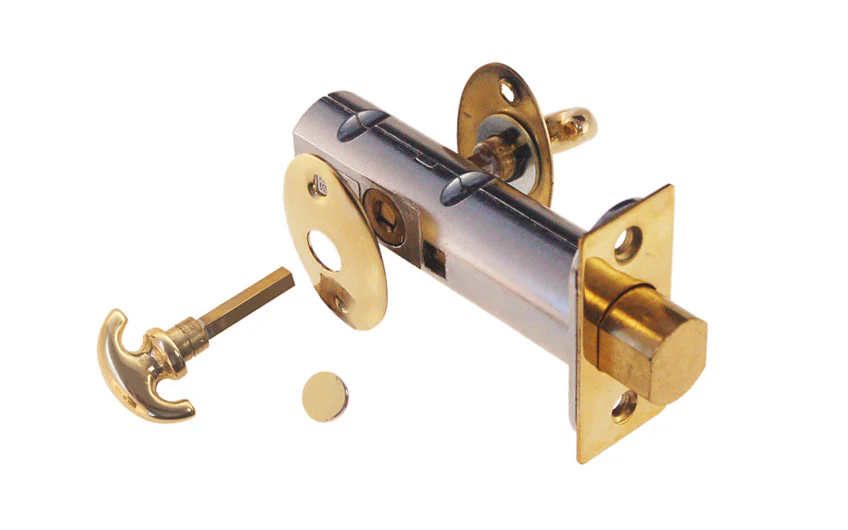 Thumbturn Deadbolt Latch With Emergency Slot Release - Image 2