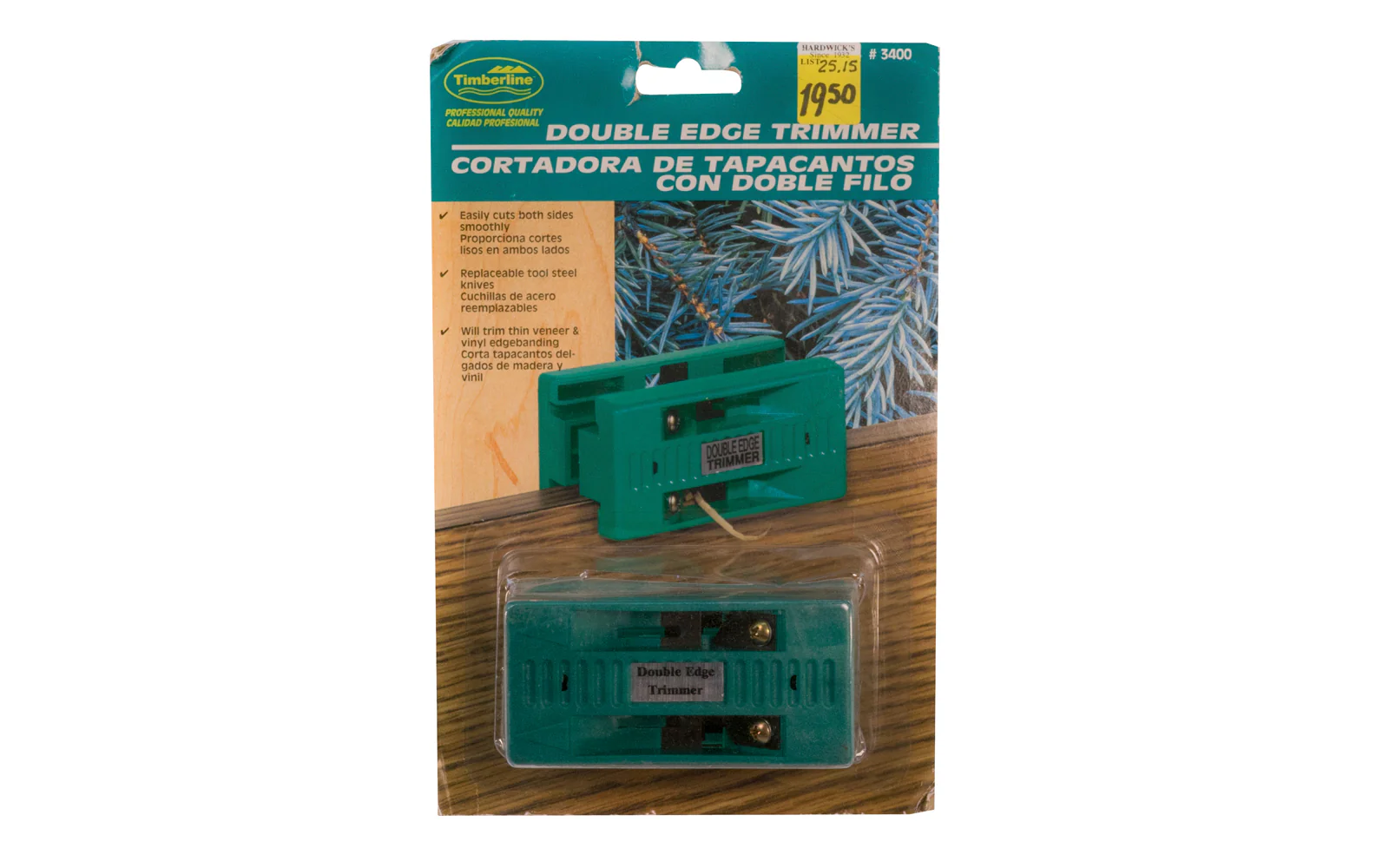Timberline Double Edge Trimmer - 3400