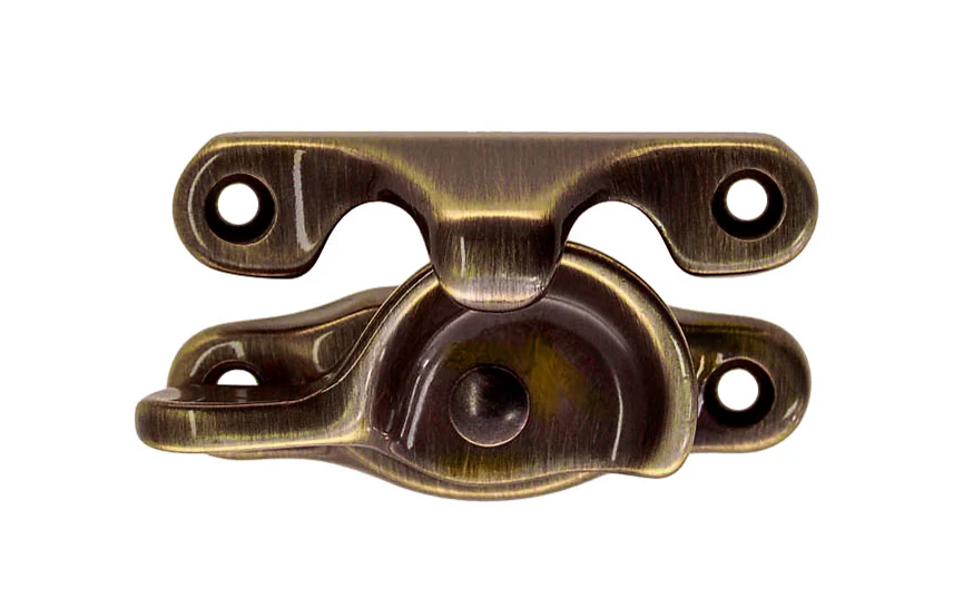 Classic Solid Brass Sash Lock ~ Regular Size - Image 8