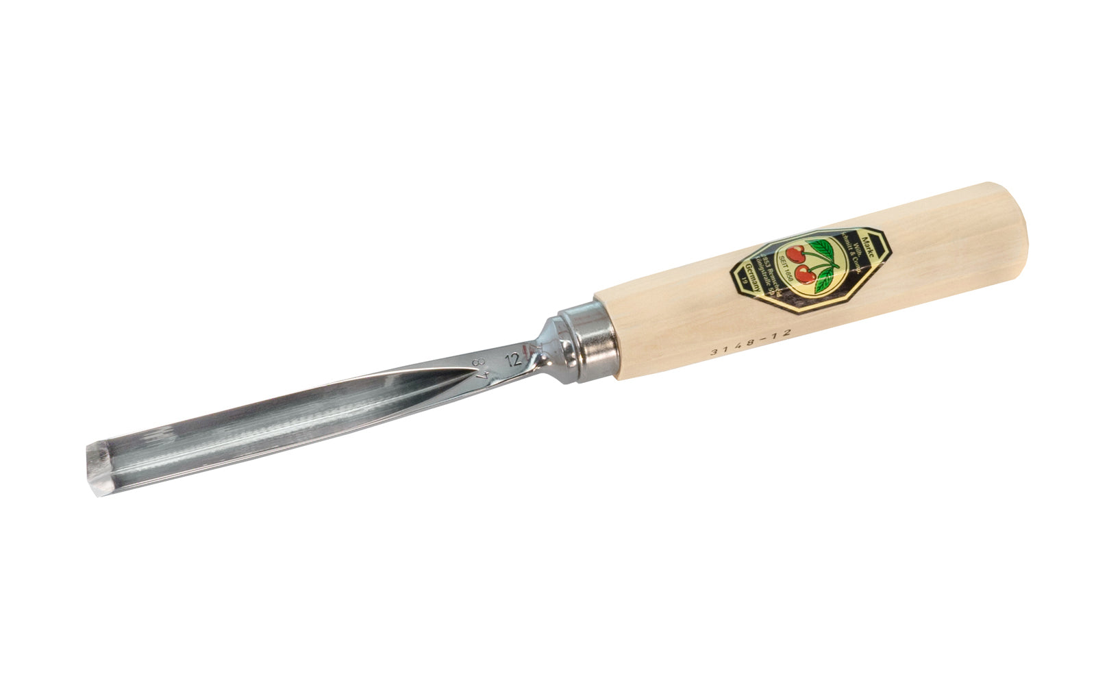 Two Cherries 90° Mortise Chisel - 12 MM