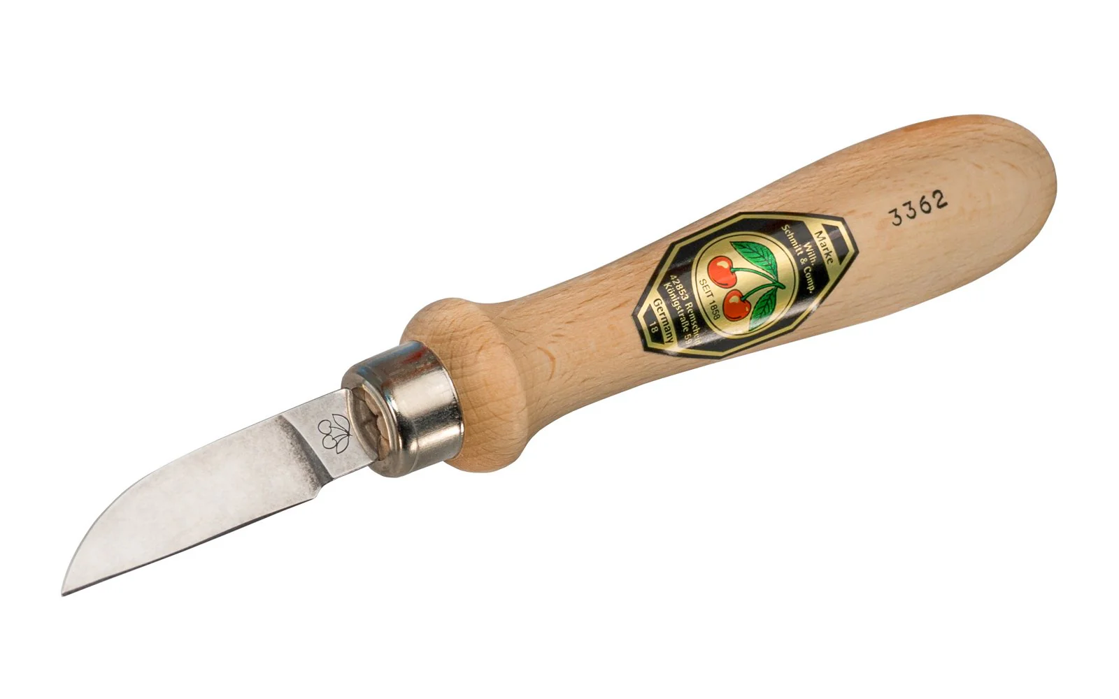 Two Cherries Chip Carving Knife ~ Straight Edge