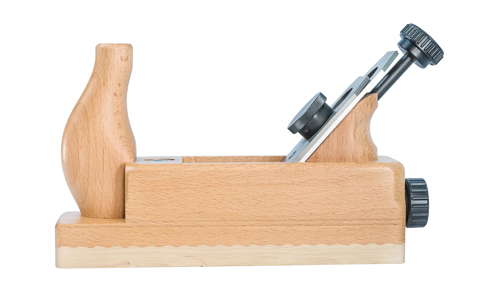 Ulmia Smoothing Plane with Precision Iron Setting ~ White Beech Sole - Image 2