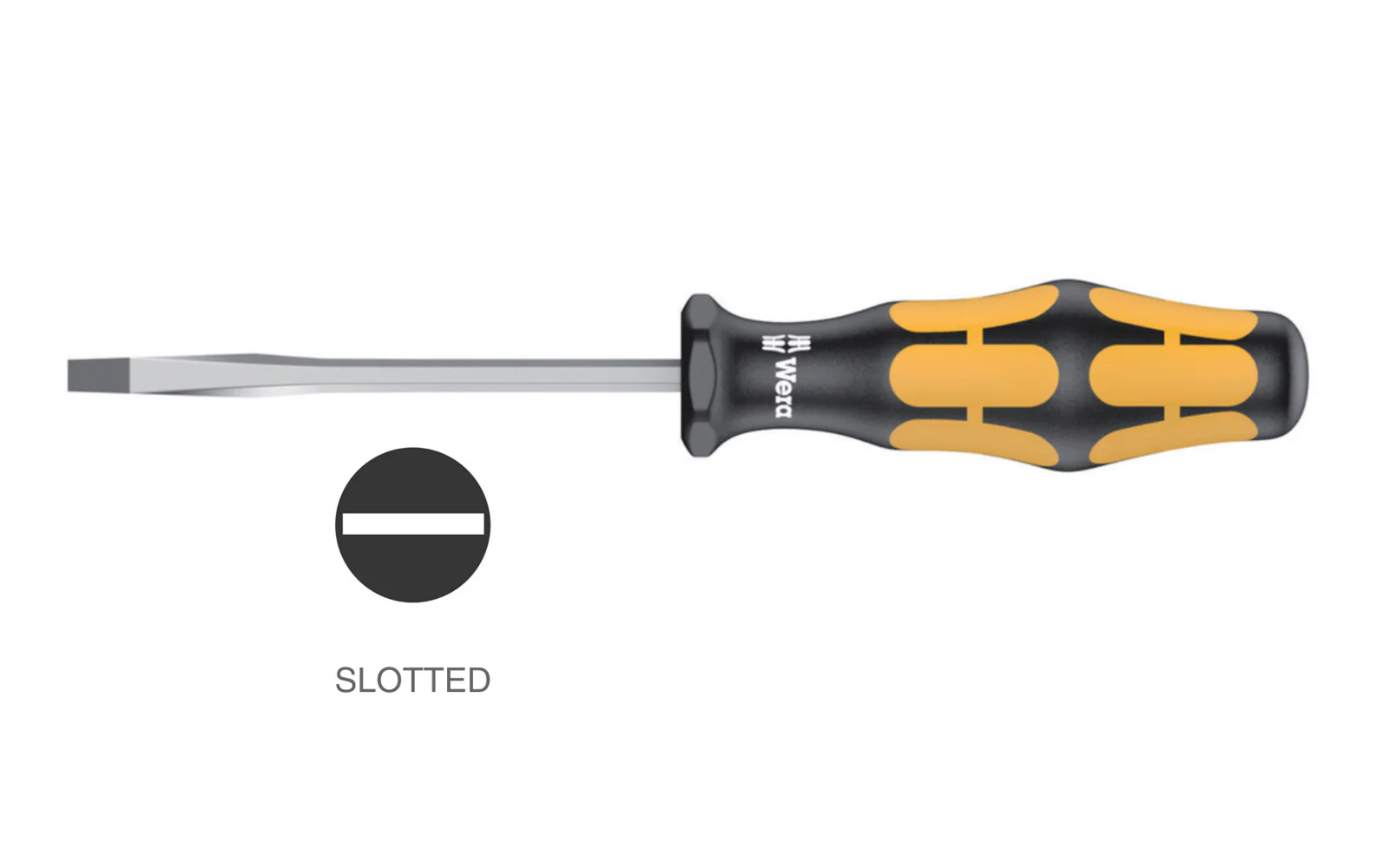 Wera Slotted Screwdriver "Chiseldriver" - Image 4